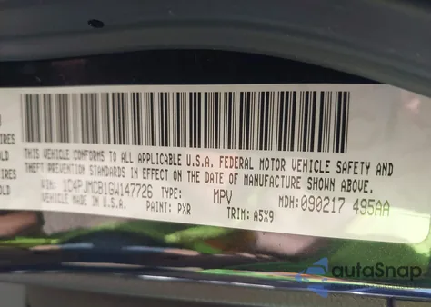 2016 Jeep Cherokee Latitude z USA, uszkodzony, nr VIN 1C4PJMCB1GW147726